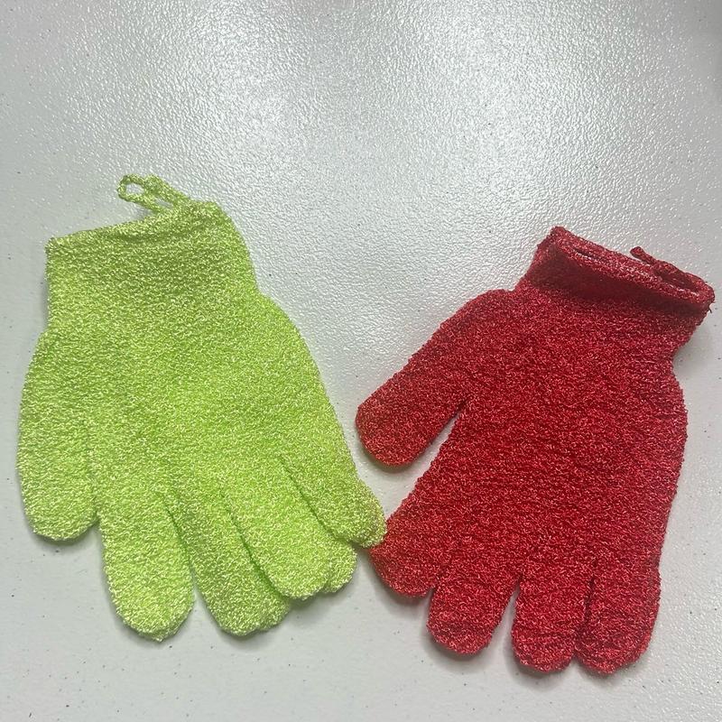 Body mitt exfoliating glove (2sets)