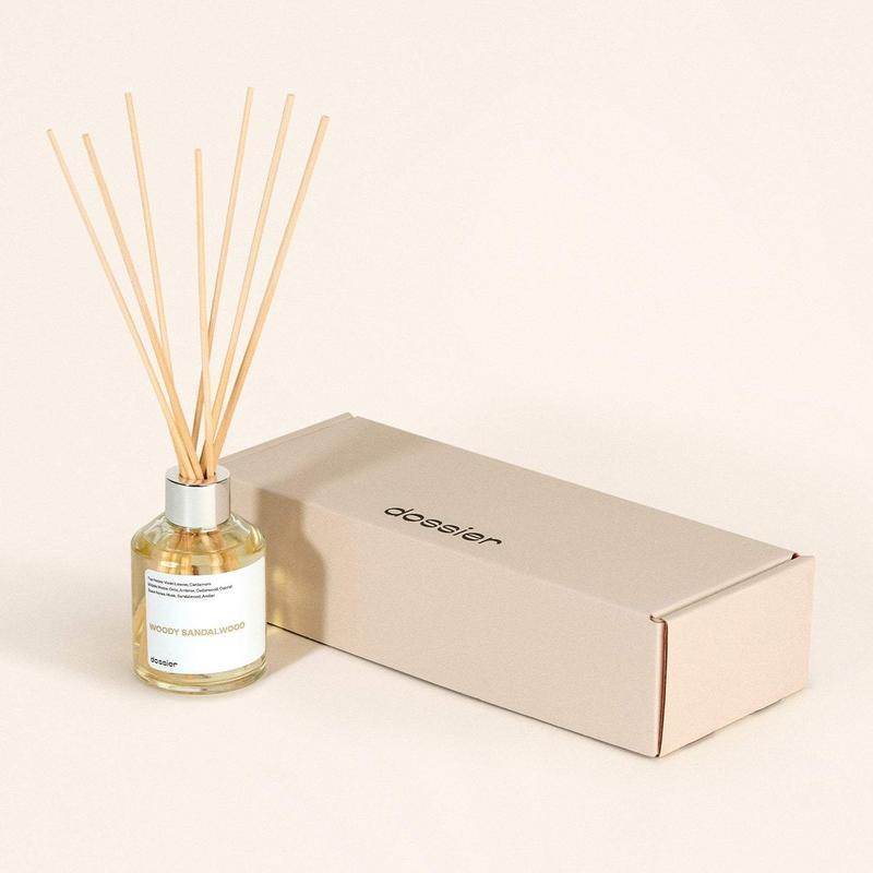 Woody Sandalwood Room Diffuser, Dossier, Room Diffuser, 100ml