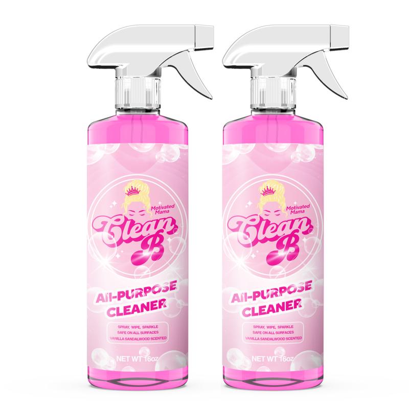 Clean B All Purpose Cleaner Household Cleaning Scented Spray