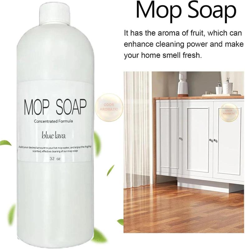 Highly Scented Mop Soap Concentrated Formula Luxury Mop Soap Lasting Mop Soap Scented Removes Odors Mop Soap for Floor Cleaning Mop Soap Lquid Household Cleaners