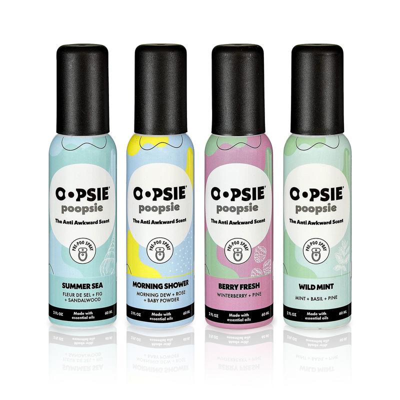 Oopsie Poopsie Toilet Bowl Freshener (4-Pack) Bottle Scent