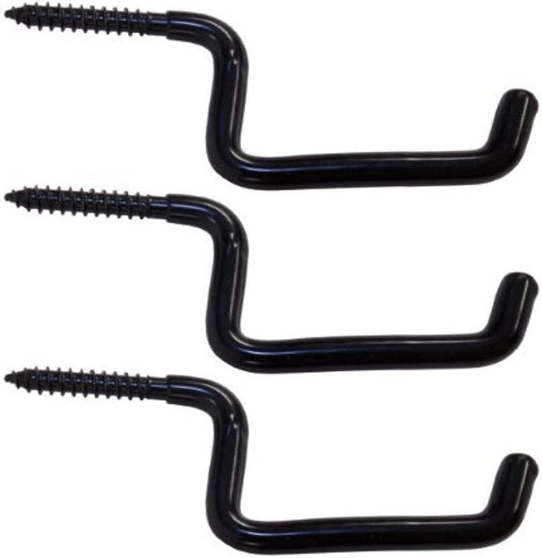 Treestands Screw-In Accessory Hook (3-Pack), One Size, Black