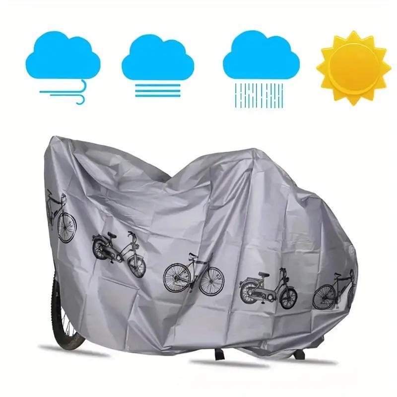 Bicycle Cover, Waterproof Bicycle Cover, Dustproof & Windproof Bicycle Protector, Outdoor Cycling Accessories for Bike, Electric Bike, Mountain Bike