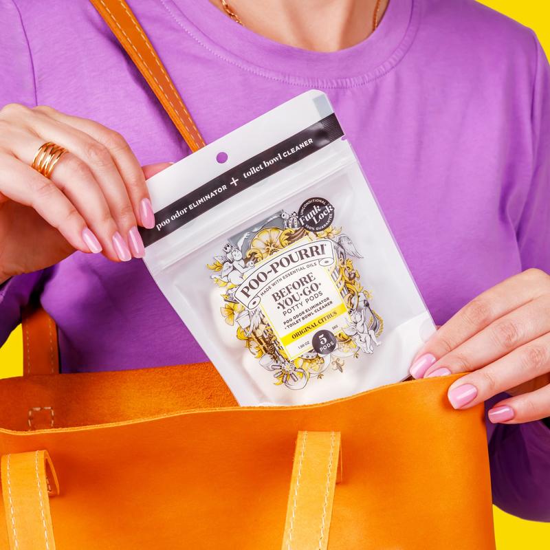 Potty Pods Poo~Pourri Toilet Bowl Pods for a Clean and Fresh Bathroom Cleaning Household