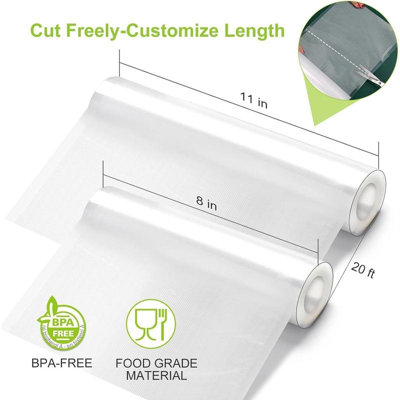 Vacuum Sealer Rolls Bags, 6 Pack 11