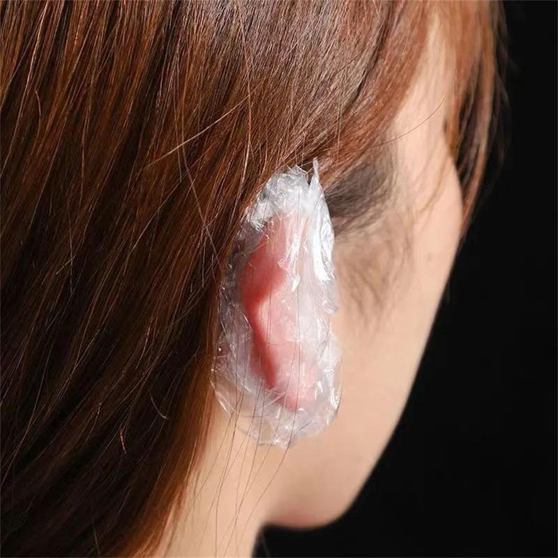 Disposable Ear Cover, 30pcs set Waterproof Ear Protector, Ear Cover for Hair Dye Shower Bathing, Christmas, Christmas Gift