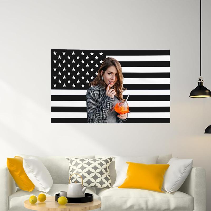 Custom America Flag 40x60 inch Personalized Flags Design Your Image Funny Tapestry Poster For Decorate Clubs Concerts Bars University Dormitories Living Rooms Bedrooms