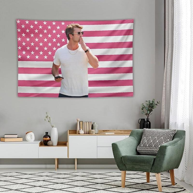 Glen Flag Powell Tapestry Wall Tapestry Poster Suitable for College Dormitory Cave Bedroom Living Room Party Decoration Merch