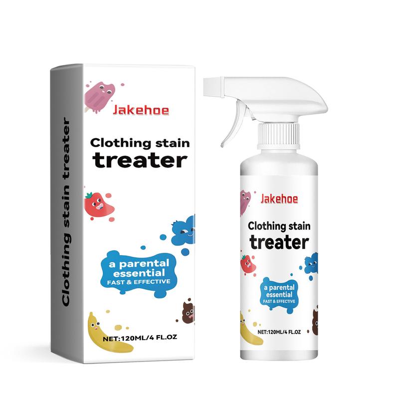 2Pcs Clothing Stain Treater, Messy Eater Stain Treater, No Dry Cleaning Food, Grease, Coffee Off Laundry, Underwear, Fabric, Newborn & Baby Essentials Stain Remover Spray 120ML