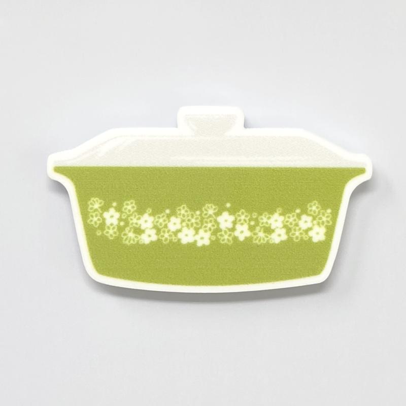 Spring Blossom Pyrex Magnets | Pyrex Crazy Daisy | Vintage Pyrex Mixing Bowls | Pyrex Spring Blossom | Crazy Daisy Pyrex Fridge Magnet Set Kitchen Decor