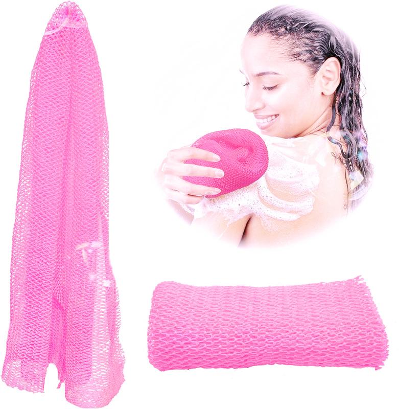 African Exfoliating Mesh Sponge from Nigeria.African Exfoliating Mesh Sponge Set,African Exfoliating Net Sponge Bath Soap Tool Waterproof Personal Lightweight Cleaning Absorbent