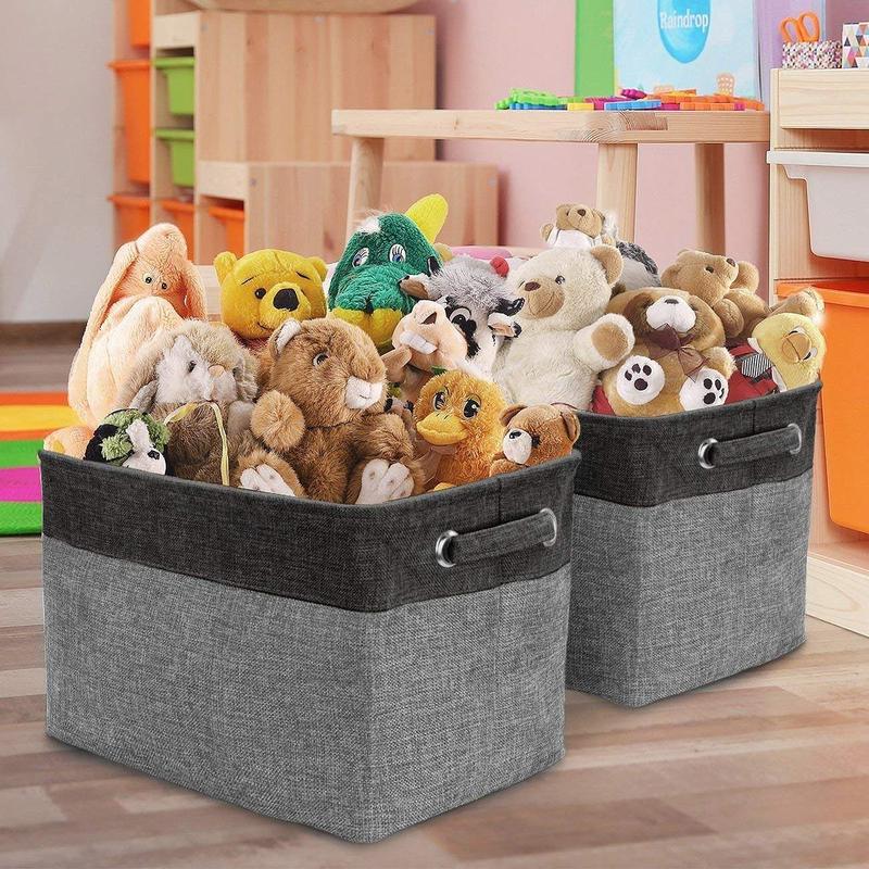 Twill Storage Basket Set (3-Pack) Cotton Household