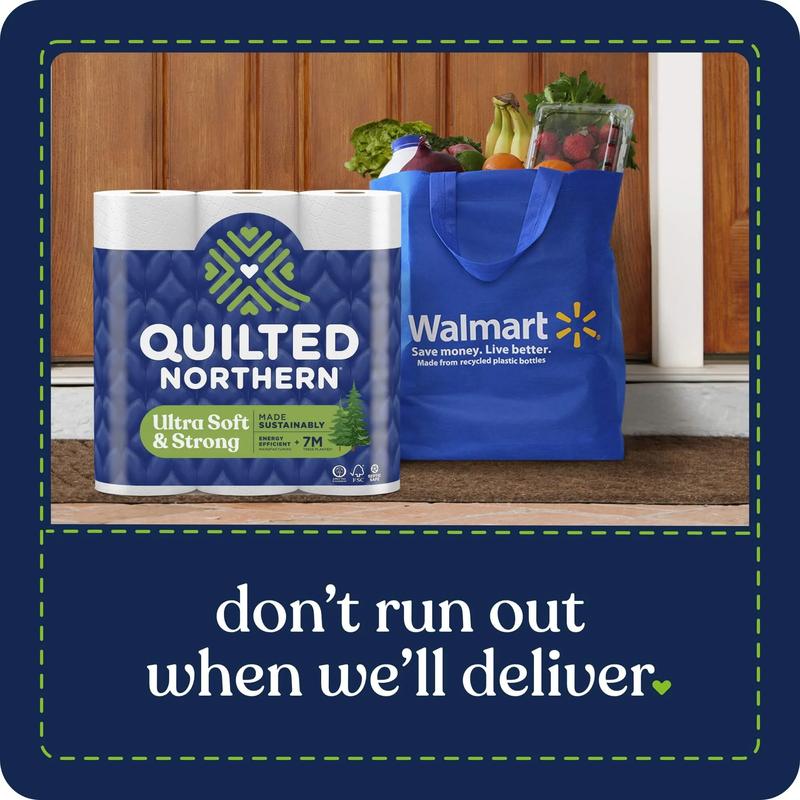 Quilted Northern Ultra Soft and Strong 2-Ply Toilet Paper, 18 Mega Rolls