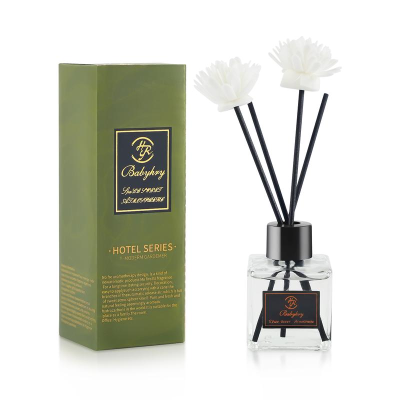 8 scents!good deal!  BABYHRY Home Reed Diffuser for Bathroom, Living Room, Office Home Fragrance, (60ml 2.1 fl oz per pack) with 4 aromatherapy sticks and 2 fennel flowers Gift Scent Scent Freshener Scent  Home Fragrance  Aroma Freshener Christmas Scented