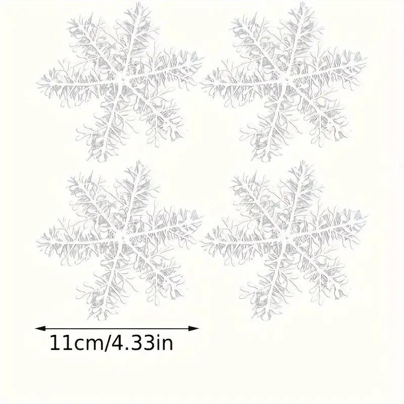 Christmas Snowflake Design Hanging Ornament, 30pcs set Snowflake Pendant, Festive & Party Supplies for Home Party Decoration