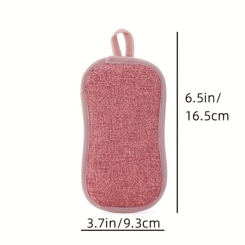 Kitchen Cleaning Sponge, 3 Counts Multifunctional Cleaning Sponge, Household Cleaning Tool for Kitchen Bathroom