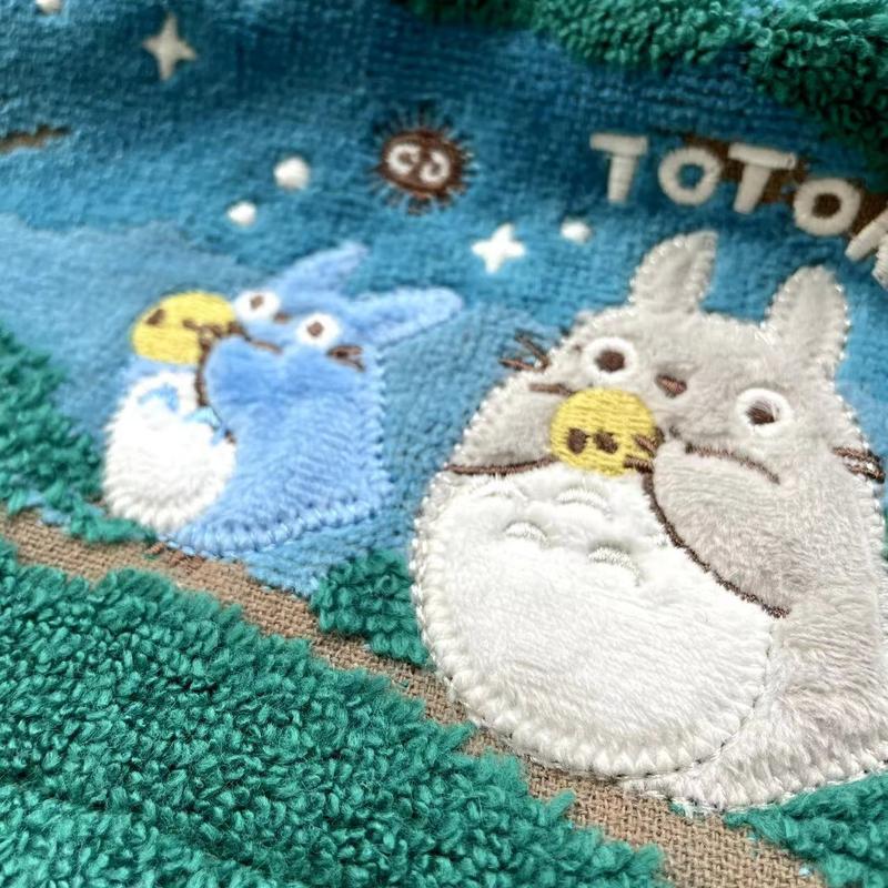 Super Cute High Quality Night Blue Cotton Towel for Bathroom, Kitchen, Home Decor Decorative Hand