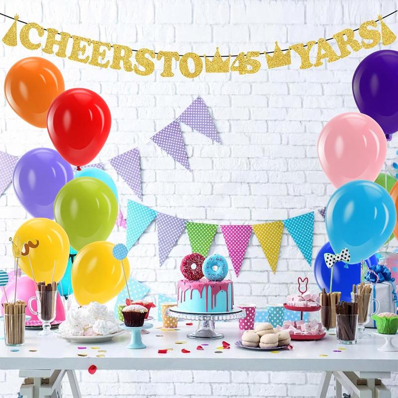 100 PCS 12 - inch Assorted Rainbow Latex Balloons in Colorful & Bright Hues: Perfect for Birthday and Wedding Party Decorations