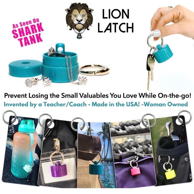 Lion Latch OFFICIAL Shark Tank - travel jewelry box - ring box -  ring holder - jewelry organizer