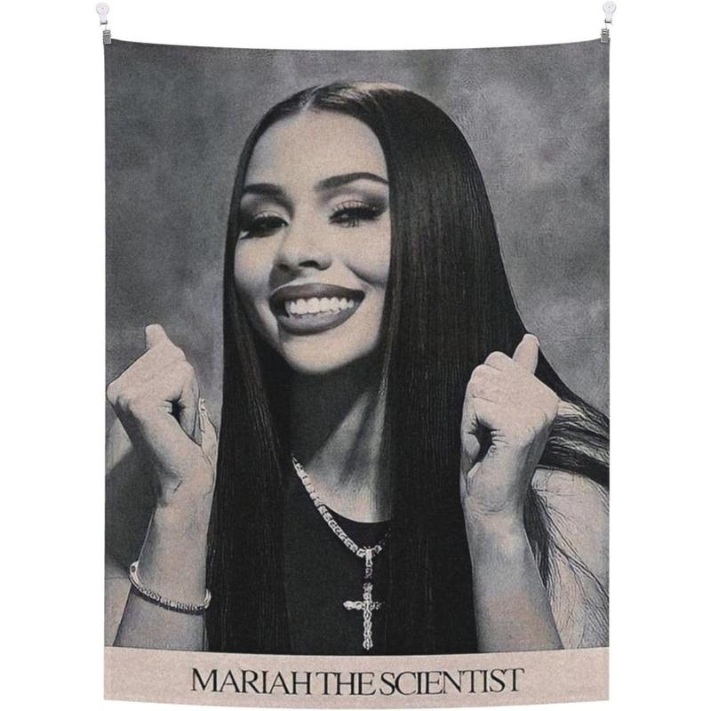 Mariah Music The Scientist Tapestry Wall Decor Tapestries Fun Background Modern Home Artworks Gift Idea 29X37 In