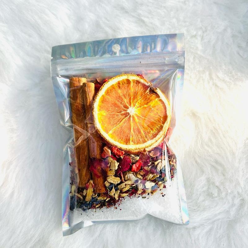 Intention Simmer Pot Blends Stove Top Potpourri, Simmer Pot Kit, Non Toxic Aroma, Natural Ingredients, Gift Basket, Orange, Cinnamon, Clove