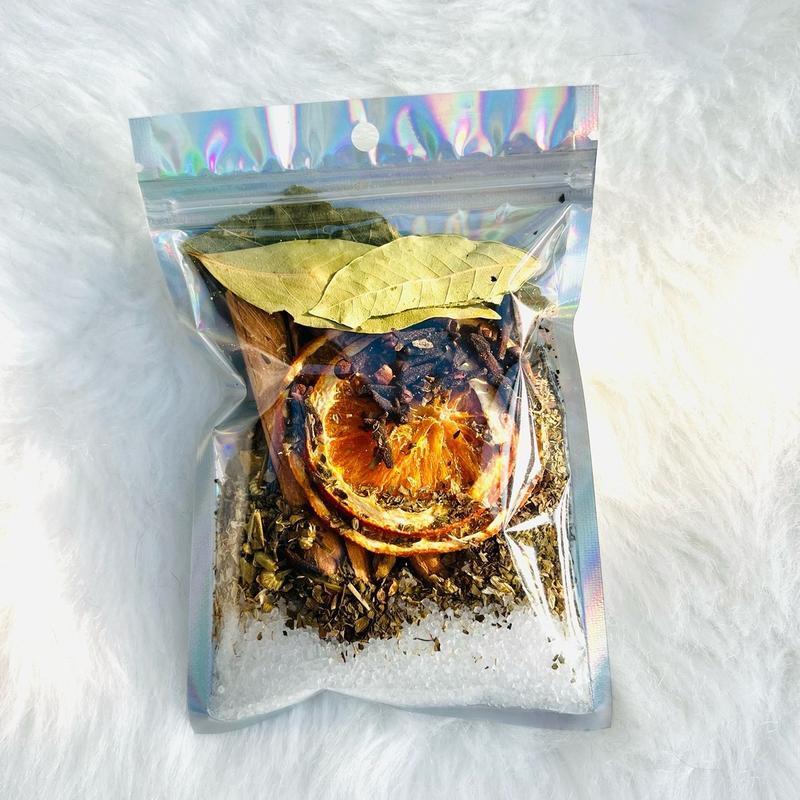 Intention Simmer Pot Blends Stove Top Potpourri, Simmer Pot Kit, Non Toxic Aroma, Natural Ingredients, Gift Basket, Orange, Cinnamon, Clove