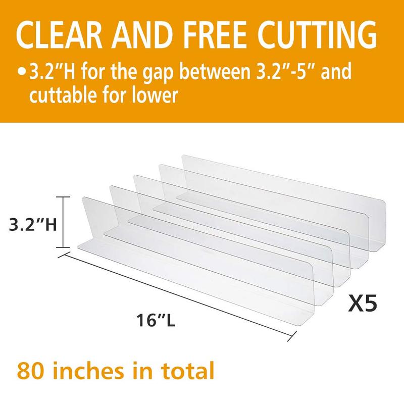 Clear Toy Blockers for Furniture -  Stop Things from Going Under Couch  Sofa Bed and Other Furniture -  Suit for Hard Surface Floors  Only