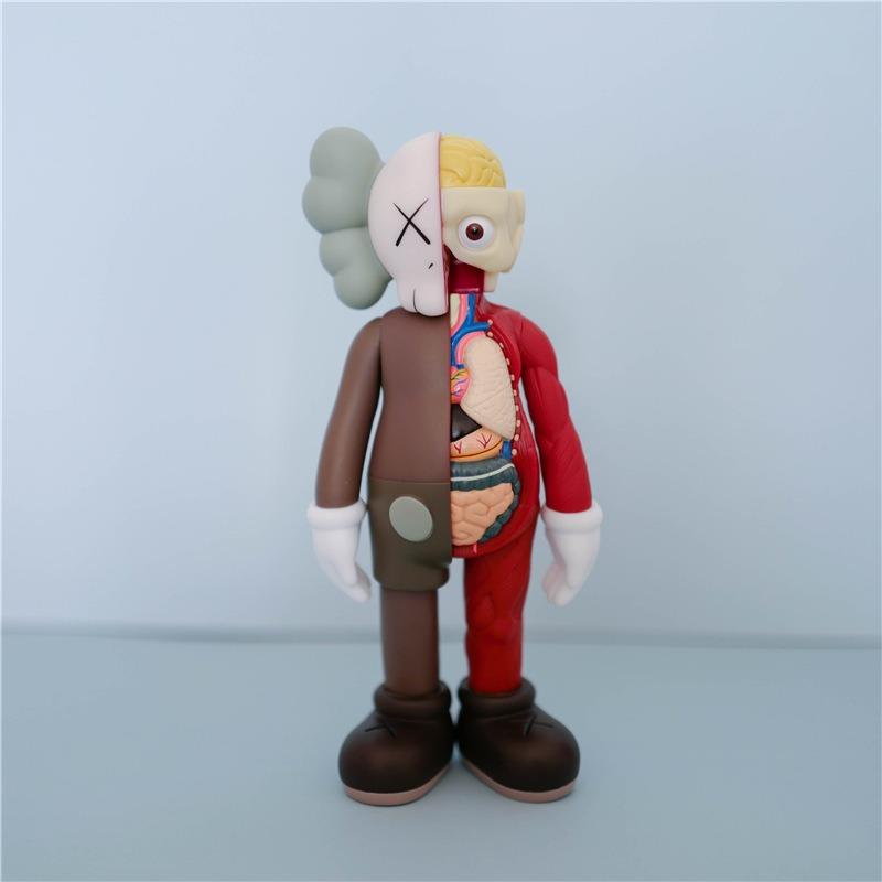 KAWS Figures Open Edition 20cm Standing Figure Modern Art Sculpture Hype Beast Home Decor