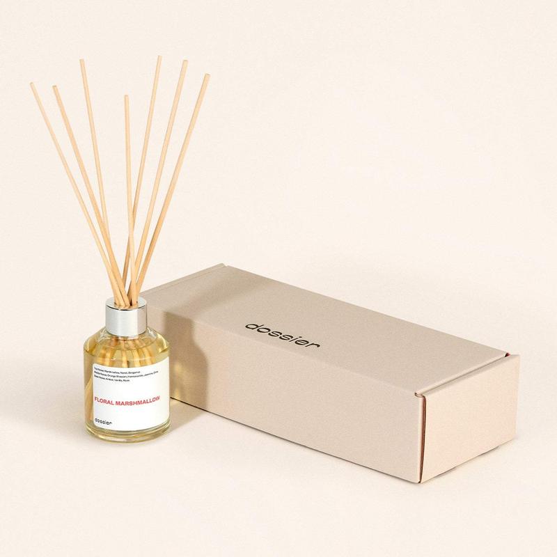 Floral Marshmallow Room Diffuser, Dossier, Room Diffuser, 100ml