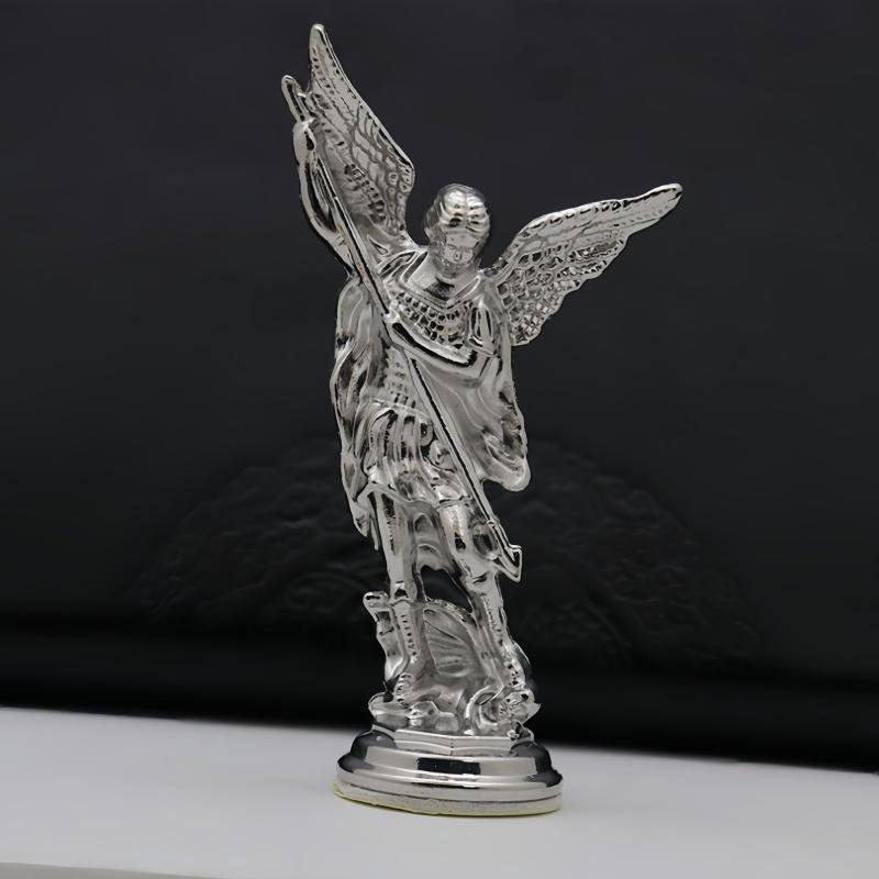 Saint Michael Archangel Statue, 1 Count Home Decorative Figurine, Desktop Display Decor for Living Room Bedroom Office