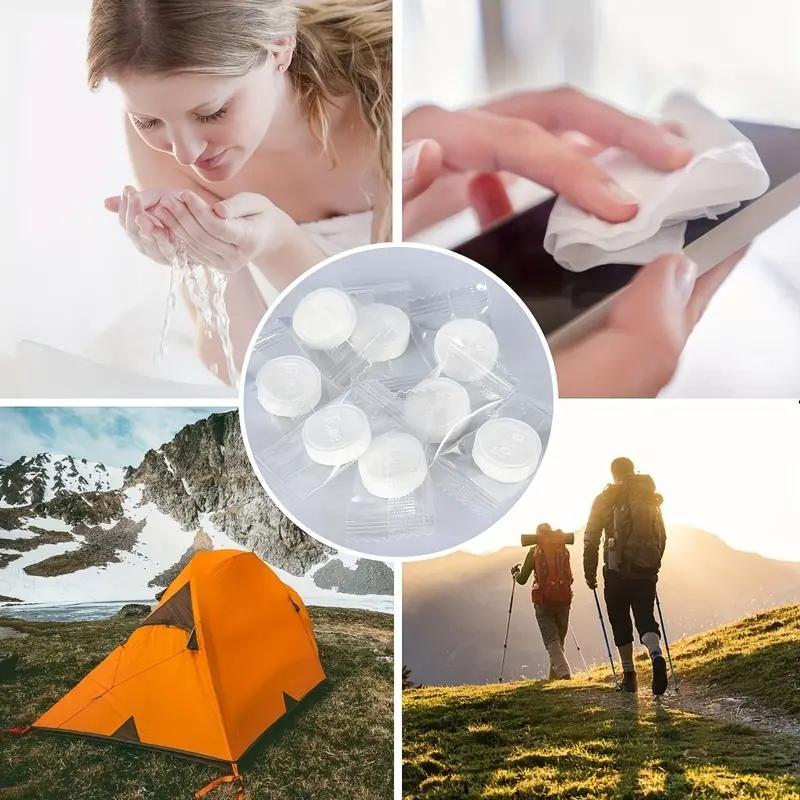 Disposable Compression Towel, Portable Travel Compression Face Towel for Outdoor Camping Hiking