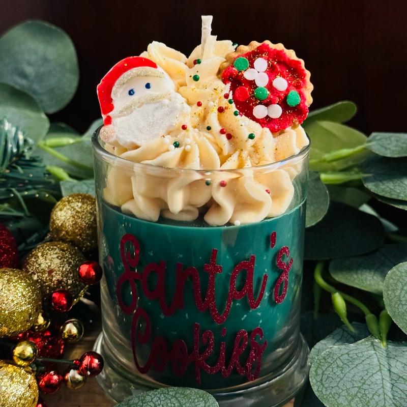 Holiday soy candles