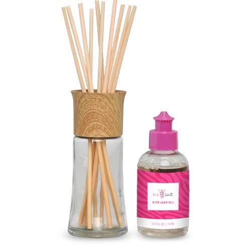 Diffuser Oil w  Reed Diffuser - 3.75oz Bottle of Diffuser Oil - All Natural Reeds - Non-Toxic Home Fragrance- Aromatherapy - Perfect For Small Spaces - Home Essentials