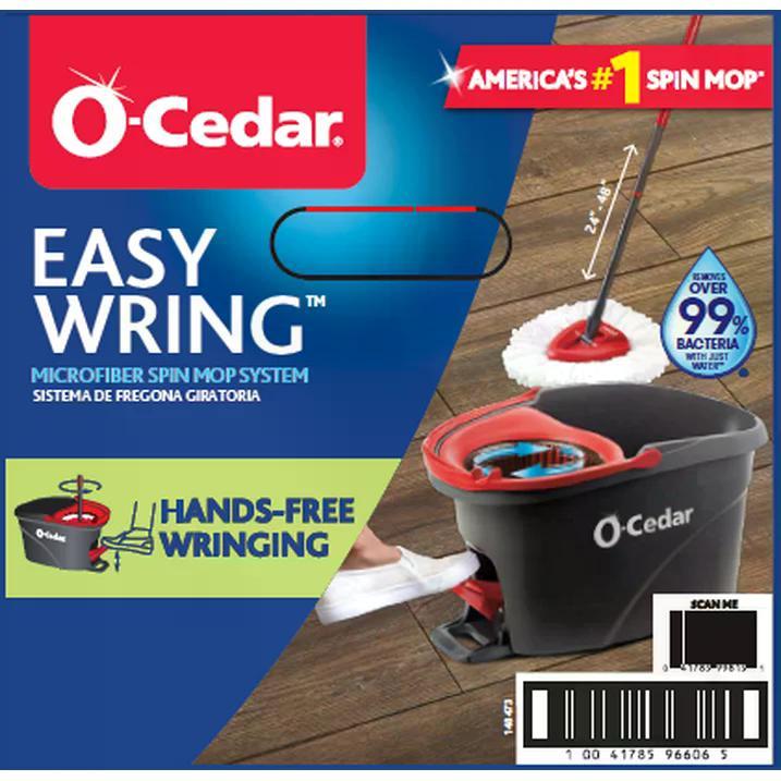 O-Cedar EasyWring Spin Mop & Bucket System