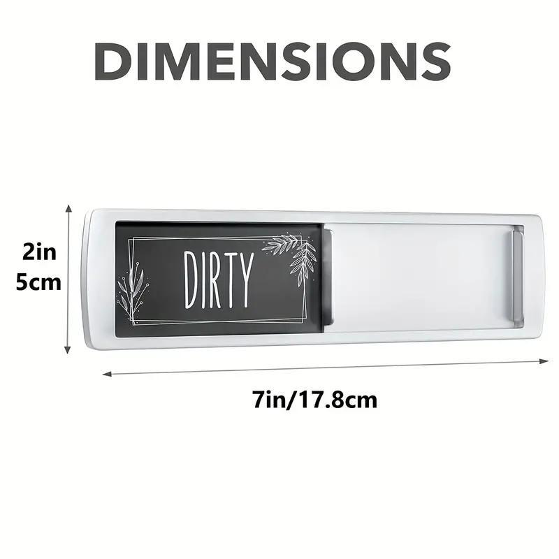 Stylish Dishwasher Magnet, 1 Count Clean & Dirty Sign Magnet, Practical Kitchen Gadgets, Kitchen Decor