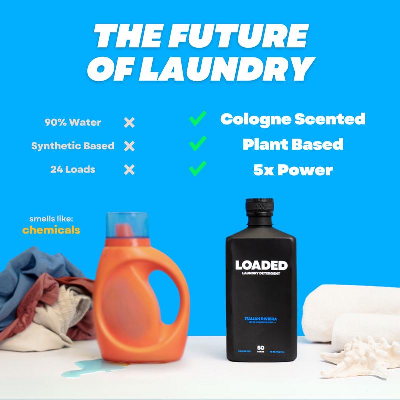 Loaded Detergent | Oasis Bundle - 200 Loads | 4-Pack