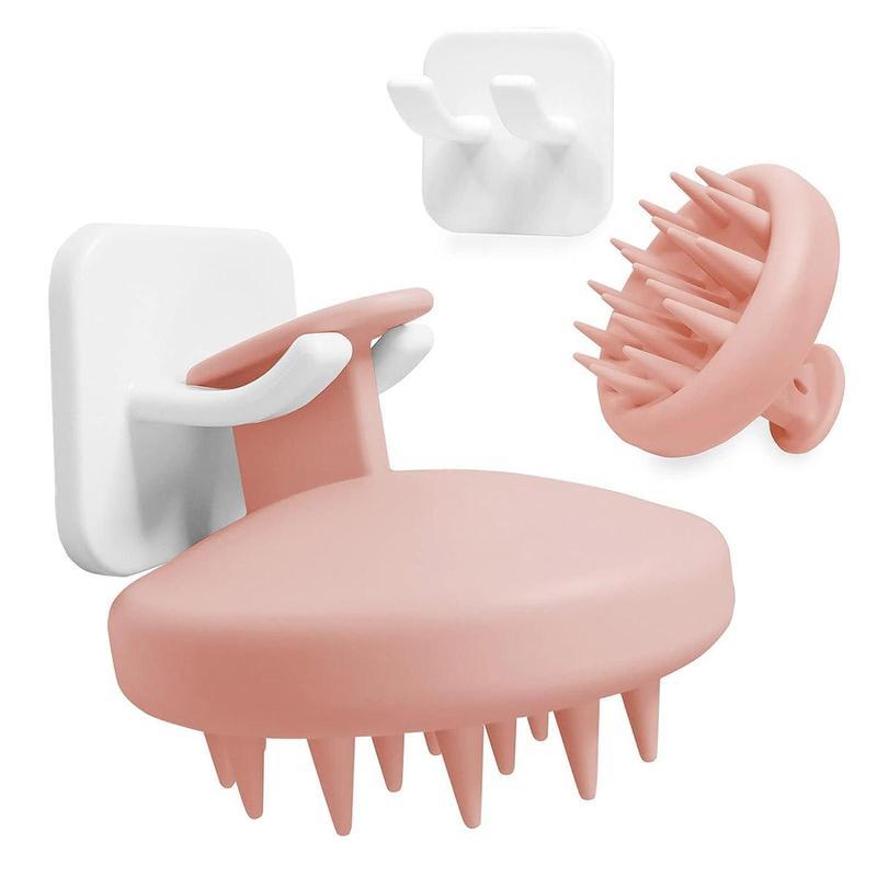 Soft Silicone Scalp Massage Shampoo Brush - Gentle Hair Cleaning & Exfoliating Comb For All Hair Types shampoo brush