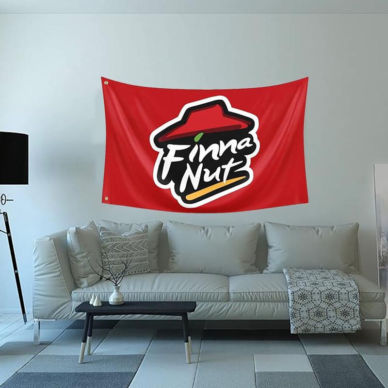 Finna Parody Flag Banner Funny Flag Cave Room Wall for College Dorm Decor 3x5ft