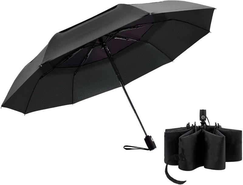 Inverted umbrella automatic folding umbrella car travel outdoor Cover Resistance durable and lightweight double-layer Traditional umbrella