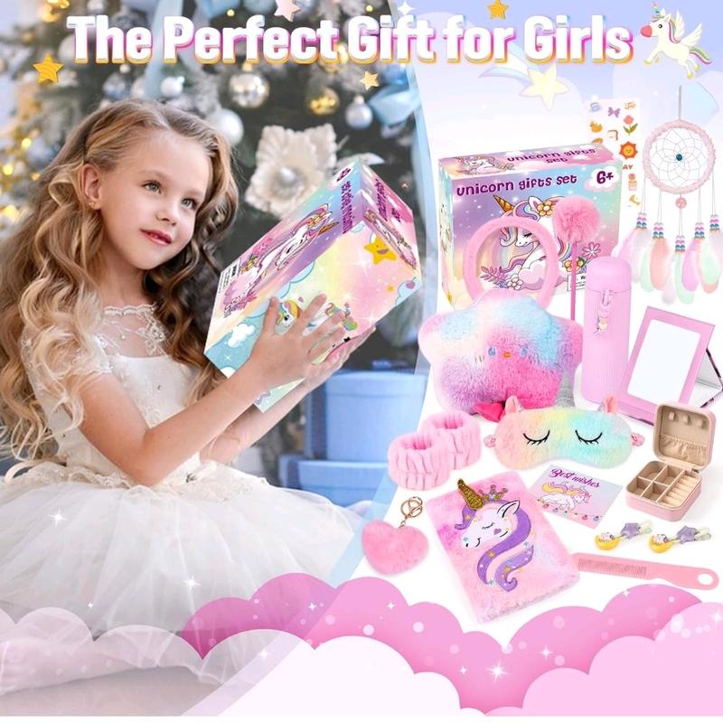 16 pc Unicorn Gift Set For Girls The Perfect Birthday, Christmas, Gift