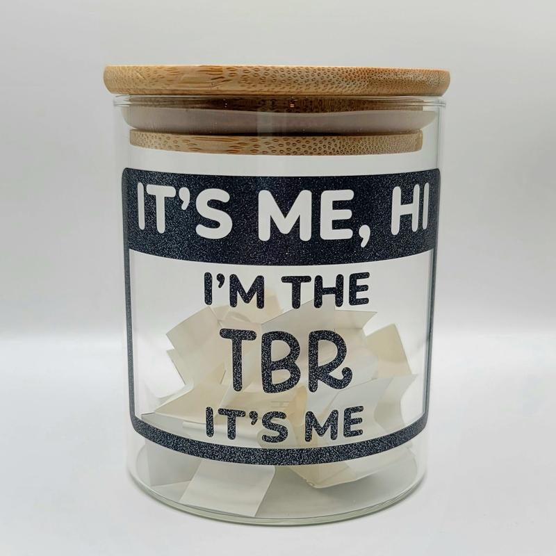 TBR (To Be Read) Jar for Readers Who Cannot Decide Their Next Book