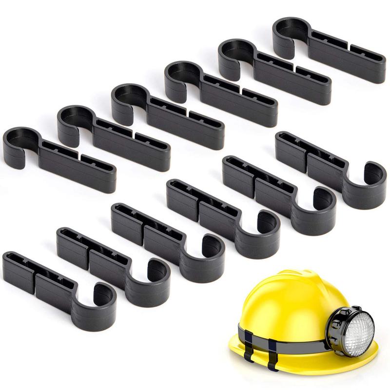 Headlamp Clips Hook Hard Hat Light Clips,Hardhat Headlamp Accessory