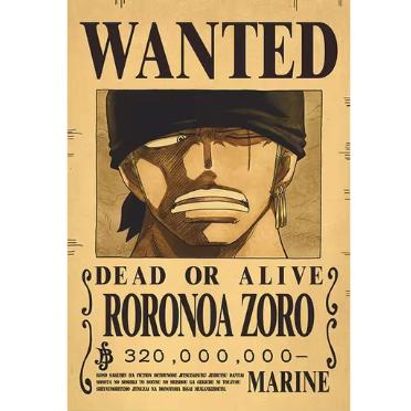 Pack of 10 Anime Posters - Vintage Home Decoration for Bedroom - Wanted Poster Luffy, Ace Art Prints - Japanese Pirate Anime