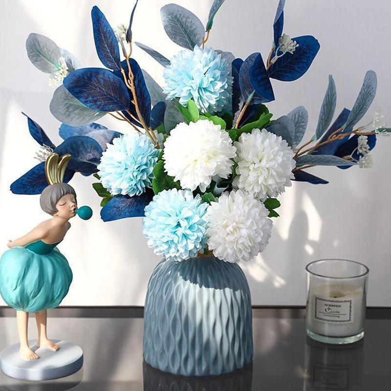 Flower Vase without Flower, 1 Count Modern Flower Vase, Decorative Vase for Home Living Room Bedroom Dining Room Wedding Party