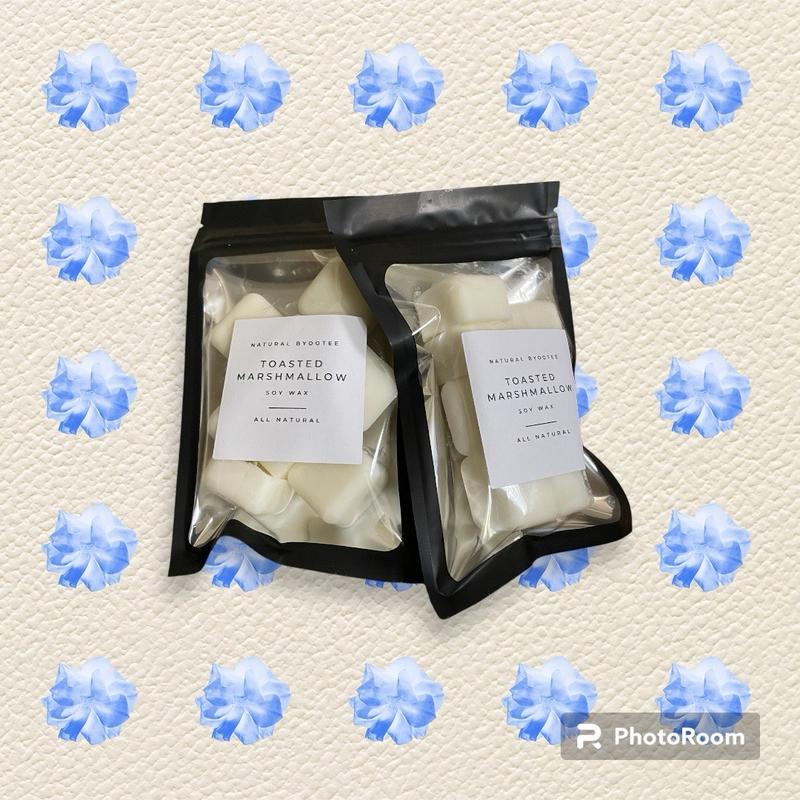 Toasted Marshmallow Soy Wax Melts Gift Freshener Scented  Decor Smokless holiday candle