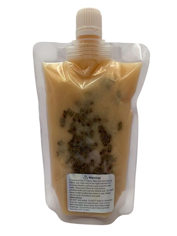 Gingerbread Scented Squeeze Wax Melts 8oz Pouch Non-Toxic Home Fragrance Ambri-ance & Co. Product Long Lasting Home Fragrance