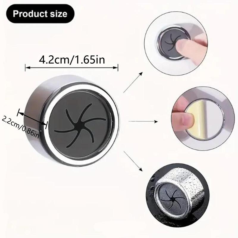 Wall Mounted Towel Hook (2 Counts), Mini Round Self Adhesive Towel Holder, Wall Dish Tower Hook, Creative Punch-free Towel Holder for Bathroom, Kitchen, Home Organizers, Fall Gift, Bathroom Supplies, 2024 Storage Organizer