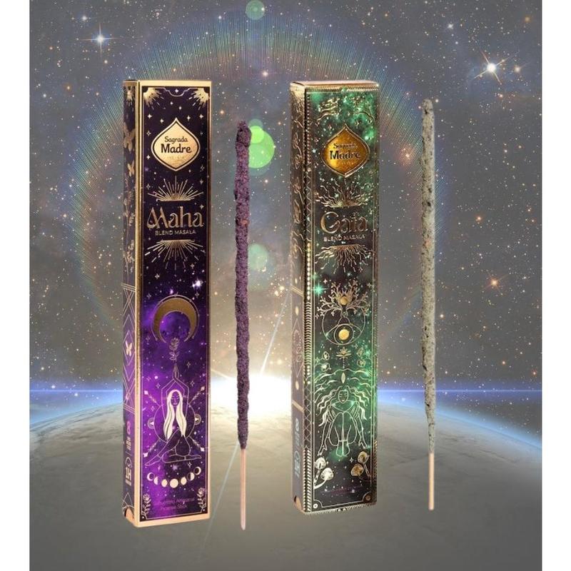 Sparkle Incense Stick Bundle | Maha | Gaia Fragrance Eucalyptus Nature Gift Mother