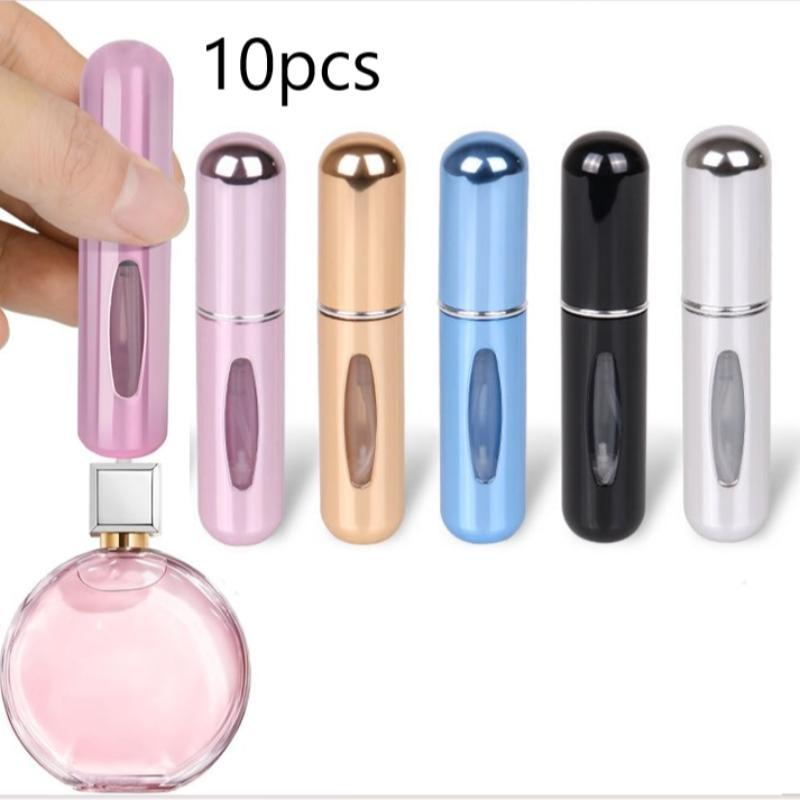 5ML Perfume Bottle, 10pcs set Refillable Pump Spray Bottle, Portable Travel Perfume Atomizer, Perfume Dispenser Bottle