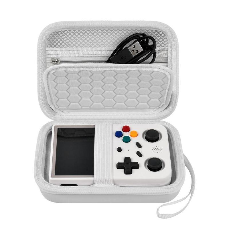 Retro Handheld Game Console Storage Bag, Handheld Emulator Storage Holder Organizer As Summer Holiday Gift, Android Game Console Carrying Bag (box Only),  Traveling Bags